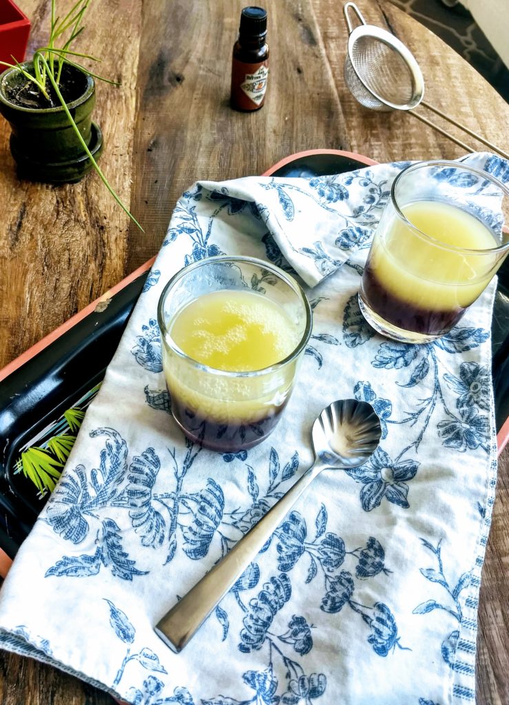 Pineapple Lavender Mocktail happy eats healthy