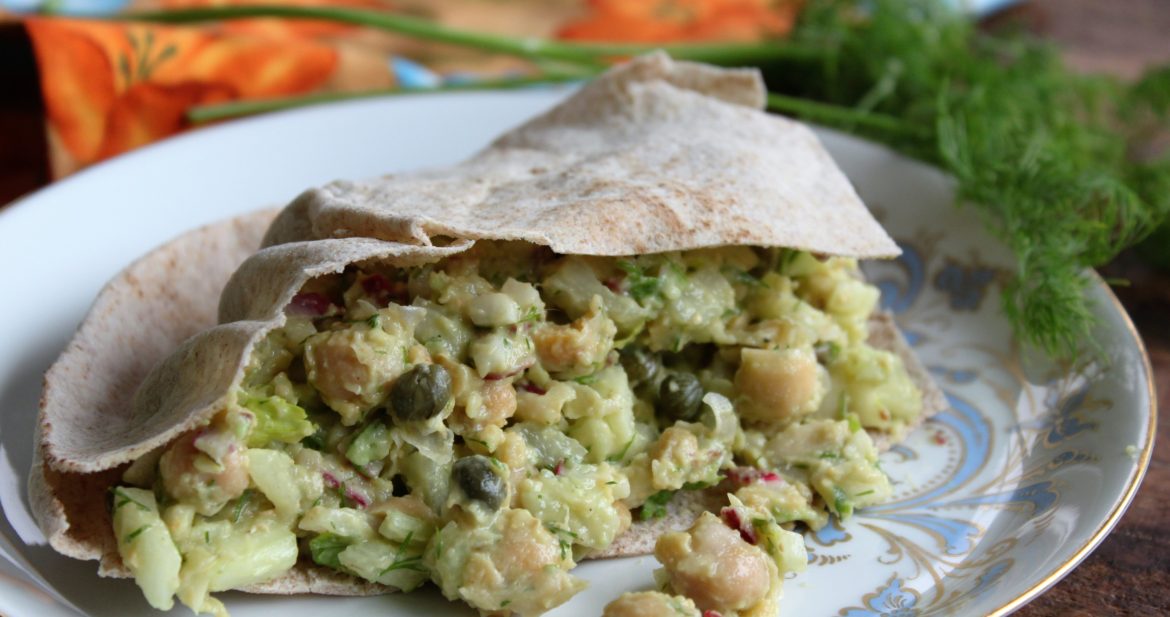 Download Chickpea, Avocado & Dill Salad (mock egg/chicken salad) - happy eats healthy