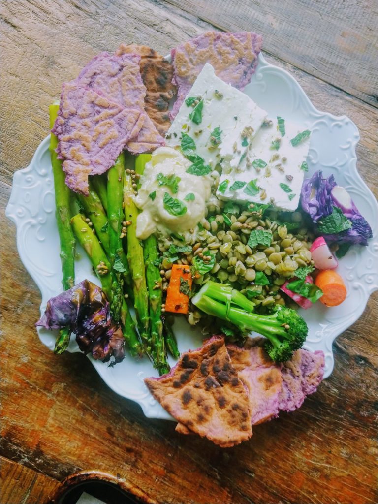 lentil platter