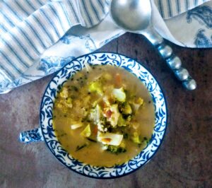 Roasted Broccoli Chowder