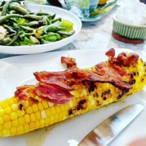Maple bacon corn