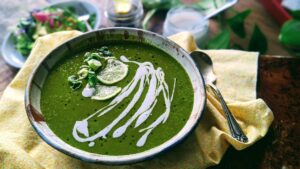 Coconut Spinach Soup
