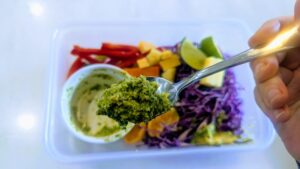 Orange Broccoli Pesto