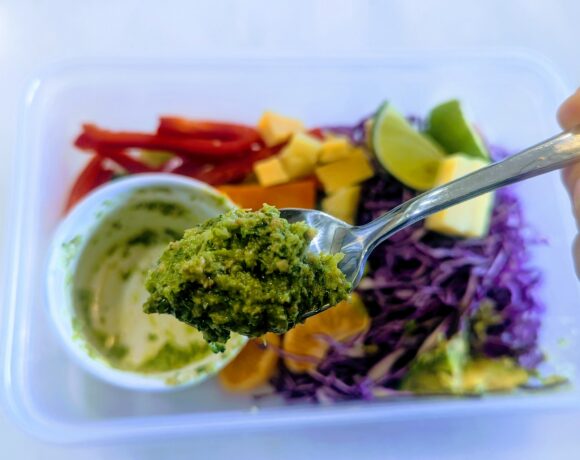 Orange Broccoli Pesto