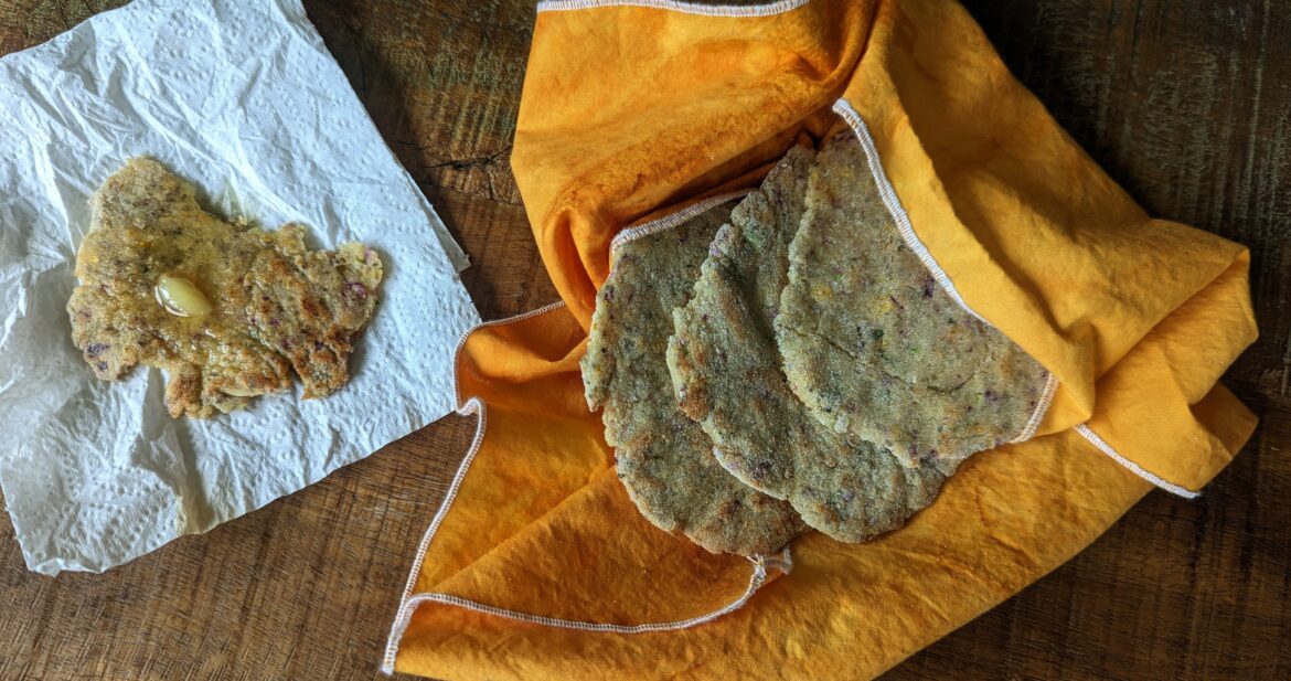 Leftover Quinoa Flatbread