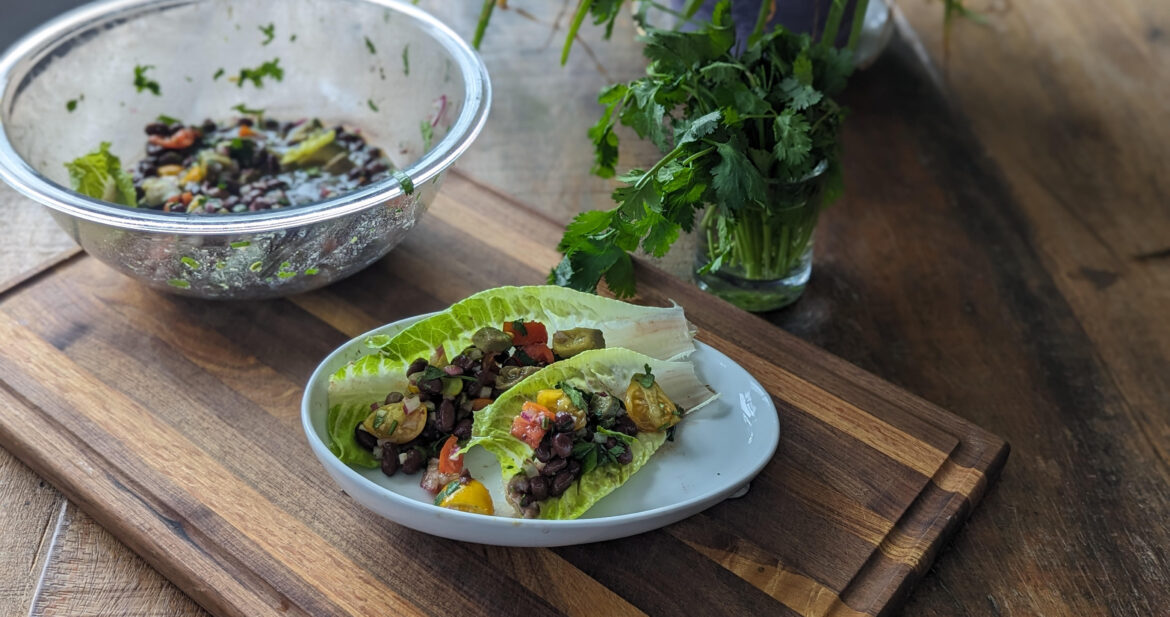 Avocado Black Bean Salsa