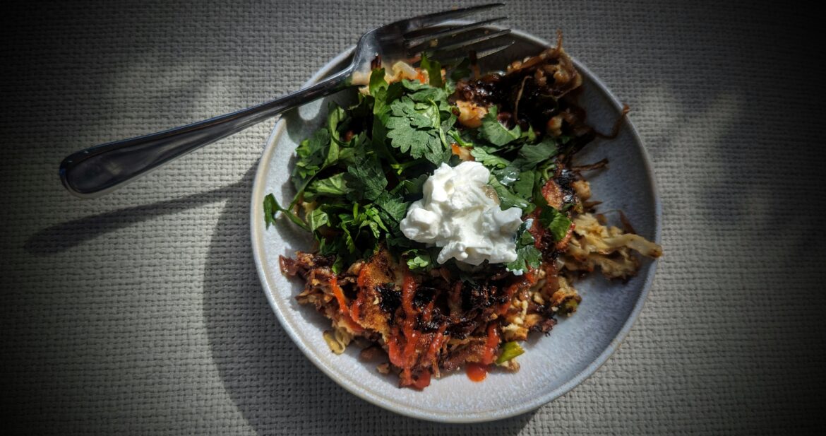 Cabbage Breakfast Scramble