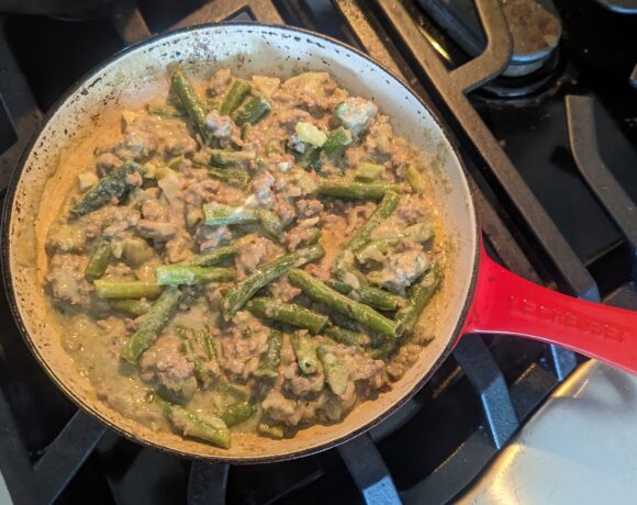 Green Bean and Beef Casserole