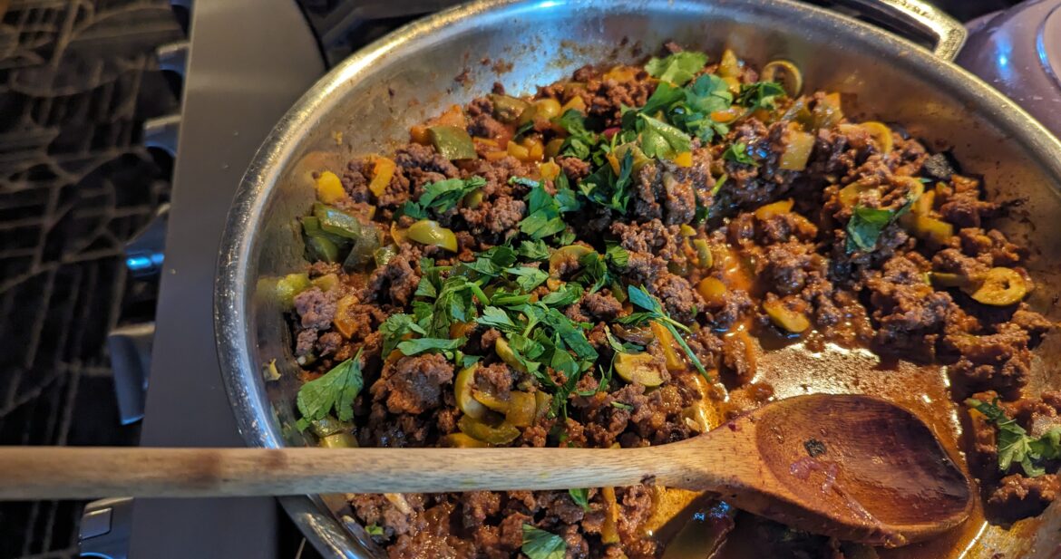 Elk Picadillo