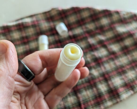 homemade lip balm