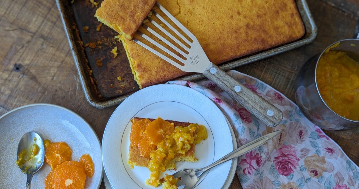 GF orange cake