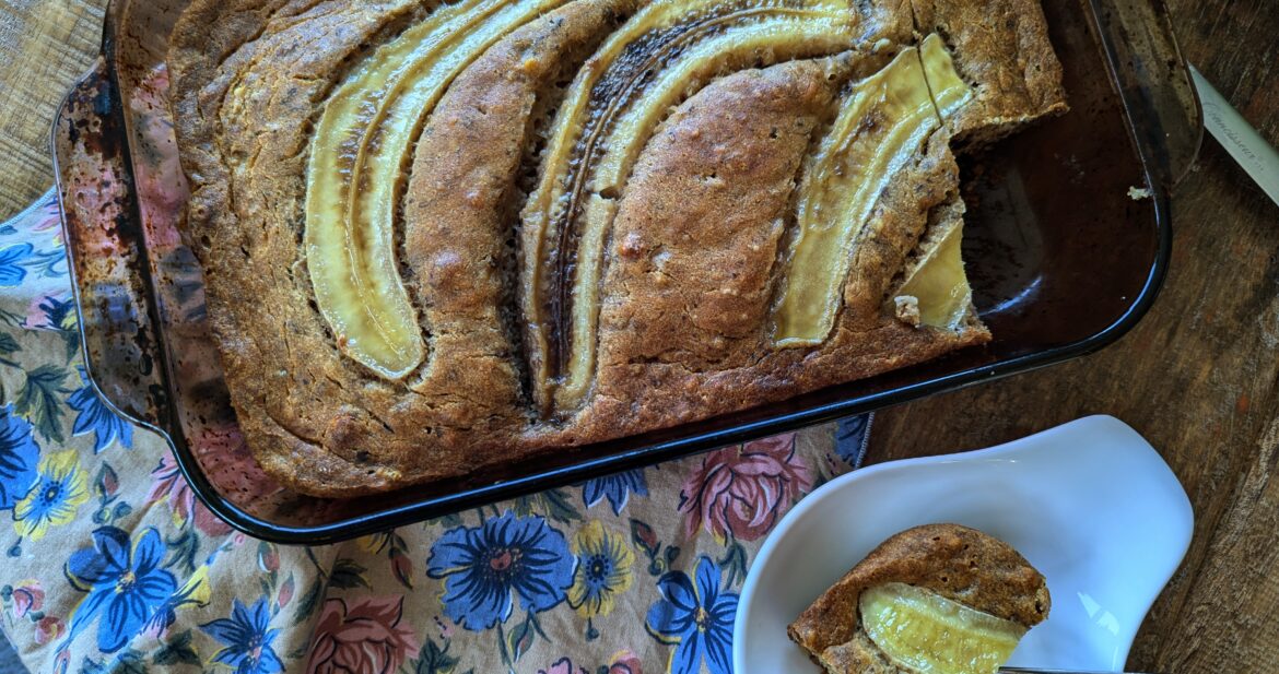 Banana bread cake