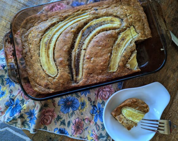 Banana bread cake