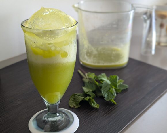 pineapple mojito mocktail