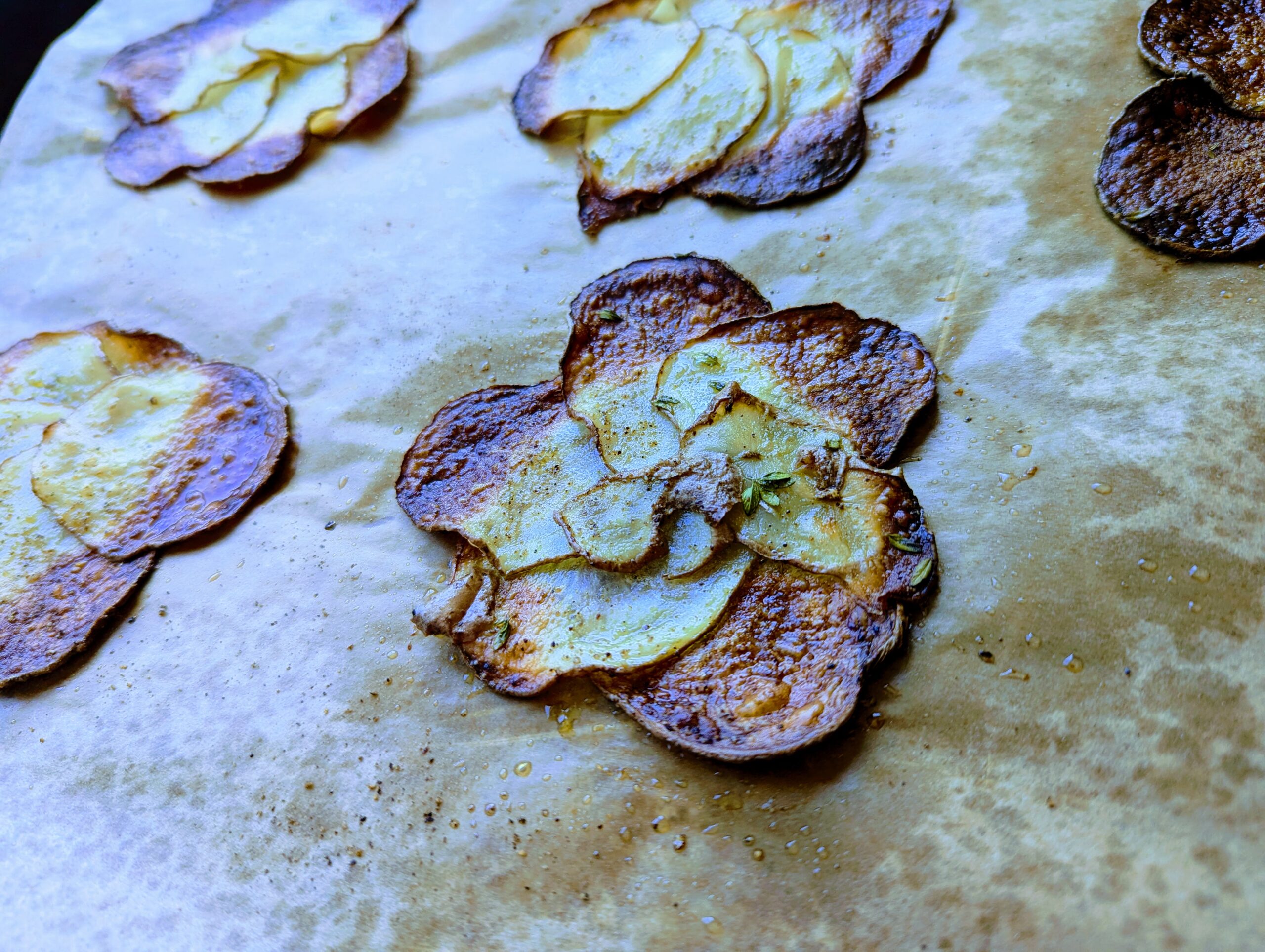 Potato Flower Galette {gf, v}