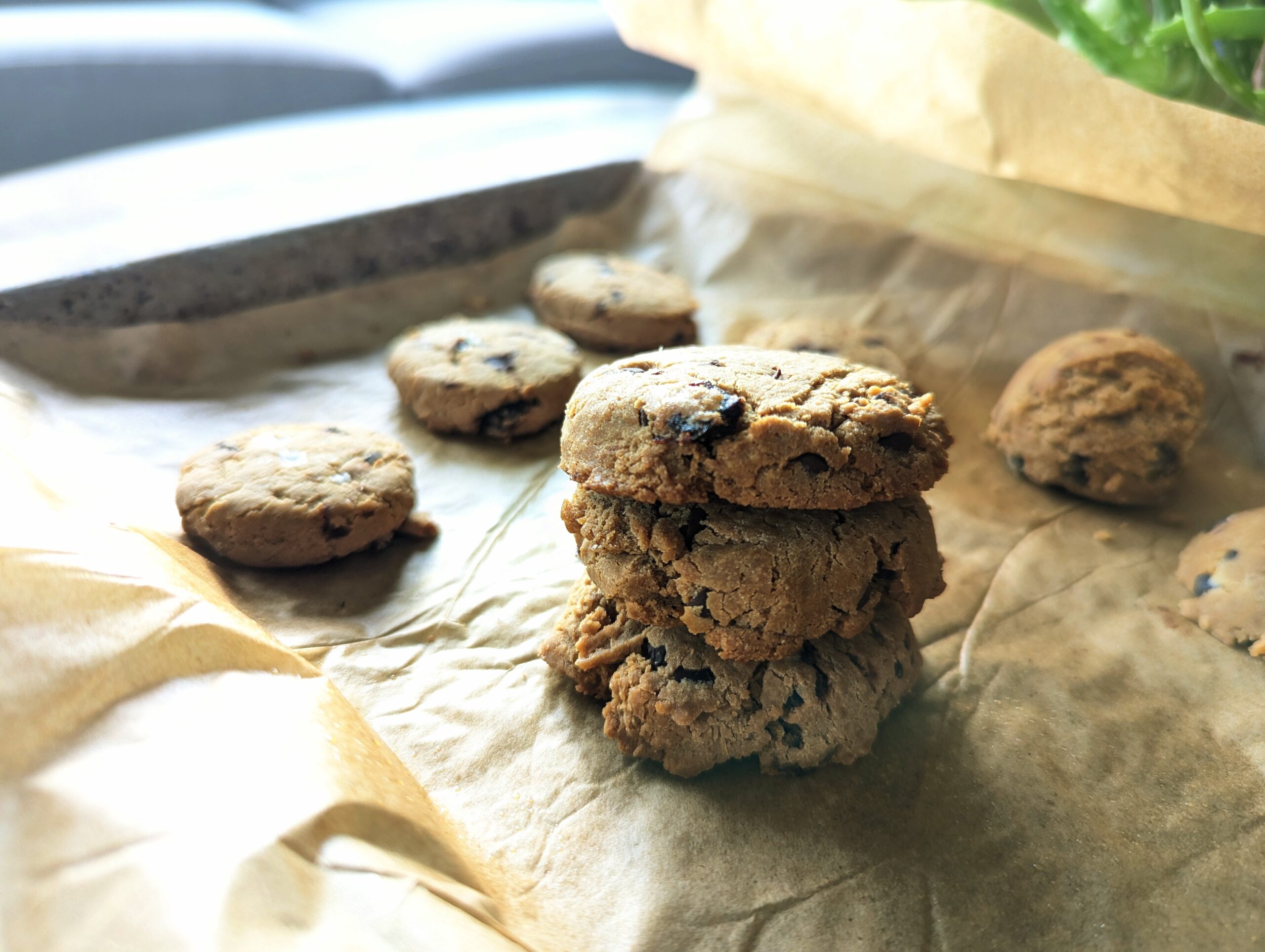 Gluten-Free Cherry Chocolate Chip Olive Oil Cookies {gf, v}