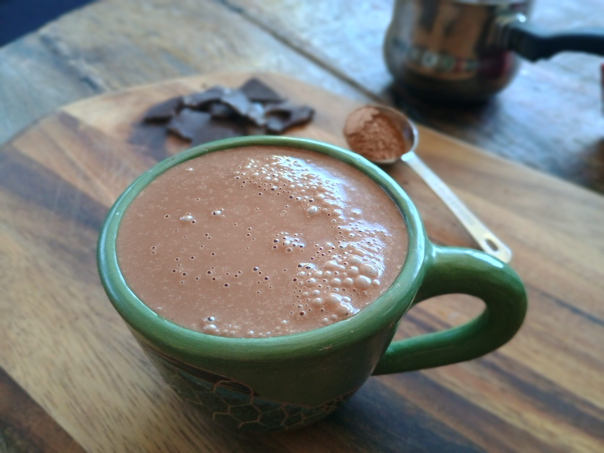 Easy Peasy Homemade Hot Chocolate {df, gf}