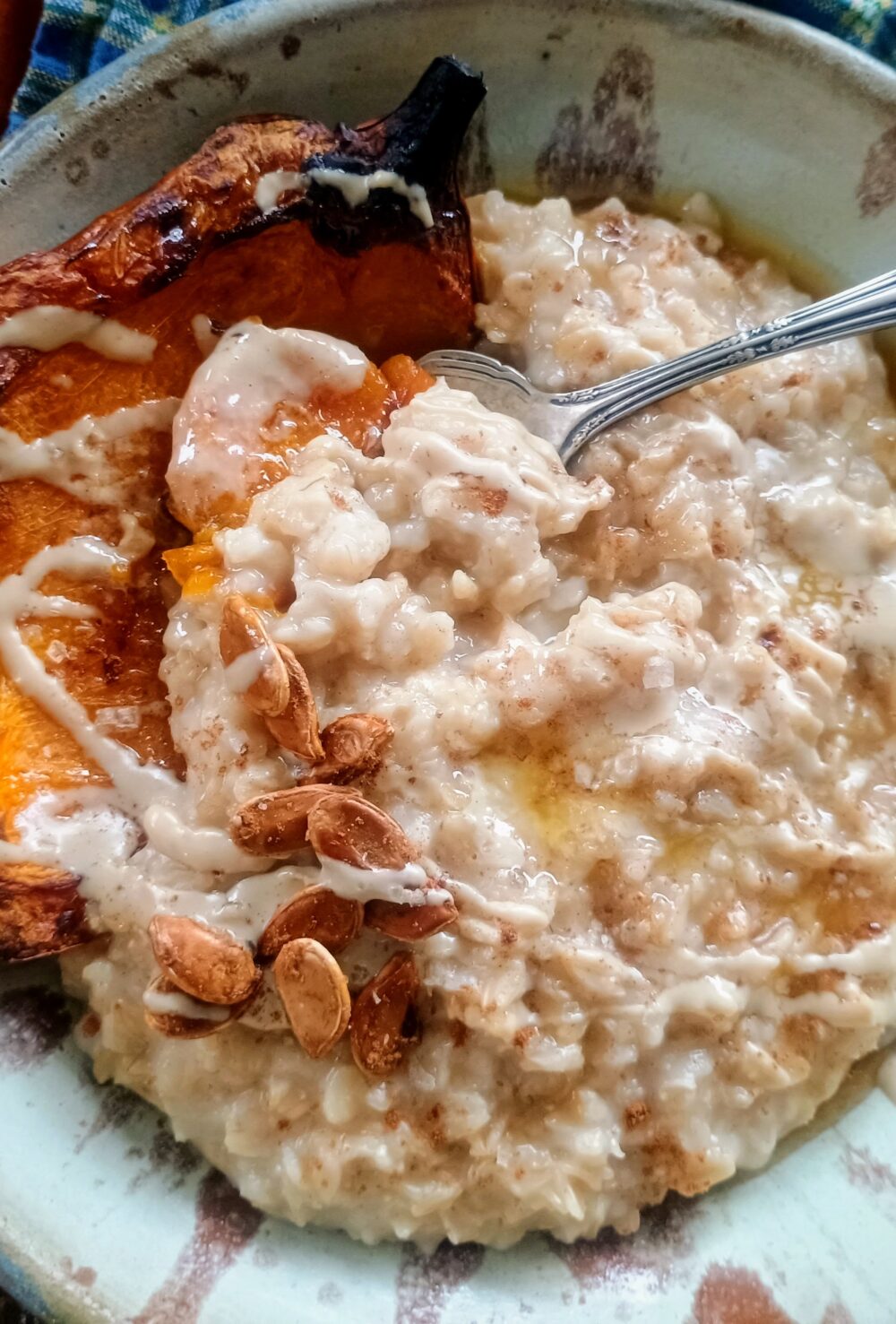 Maple Tahini Oatmeal