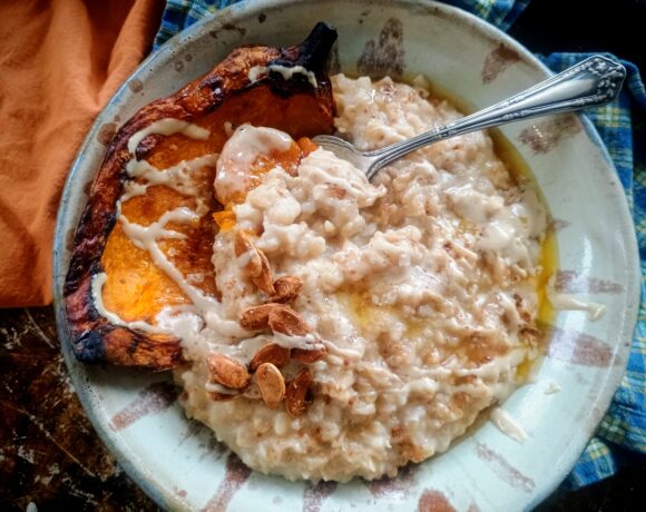 Maple Tahini Oatmeal