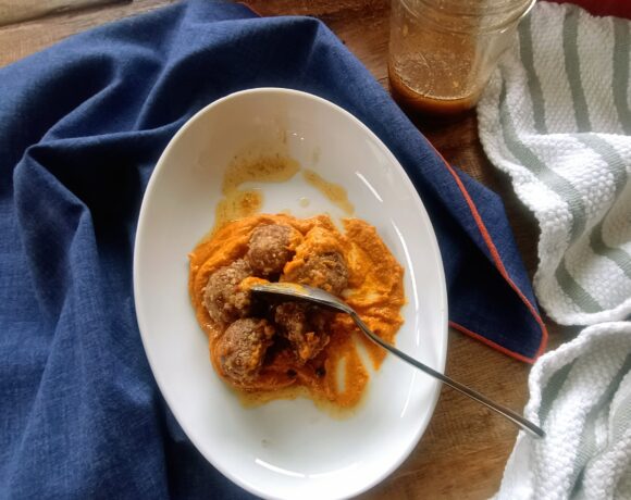 Roasted Garlic Sweet Potato Butter